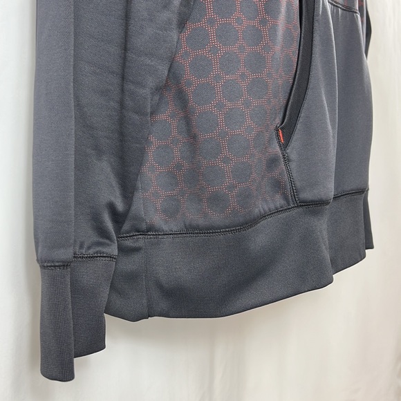 Fila XL Grey/Orange Hooded Sweatshirt - Picture 6 of 12